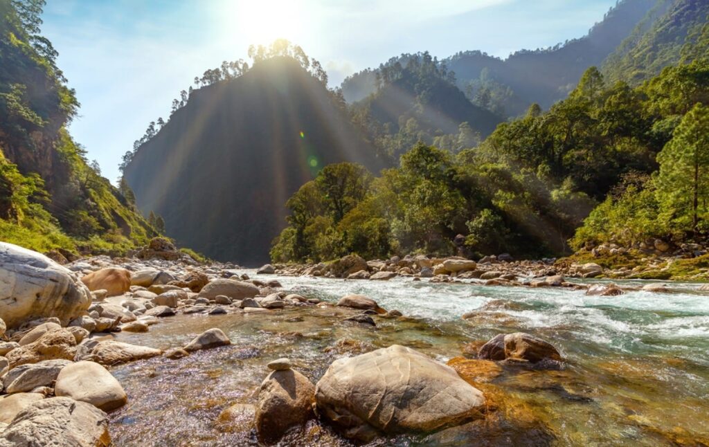 Gori Ganga river transformed