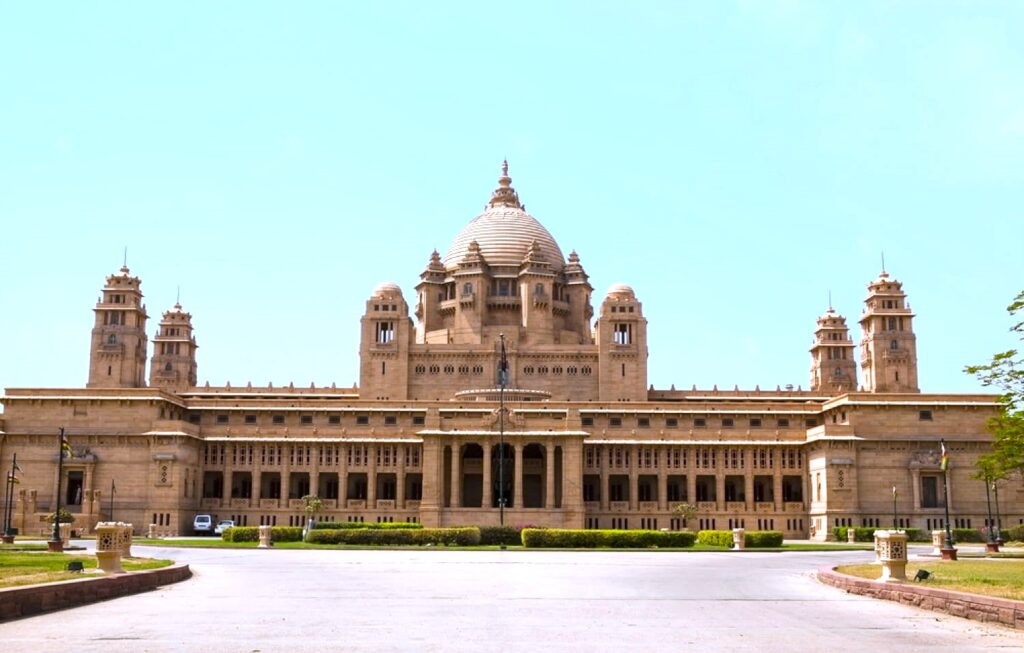 Umaid Bhawan Palace Jodhpur full view hotel amazing property