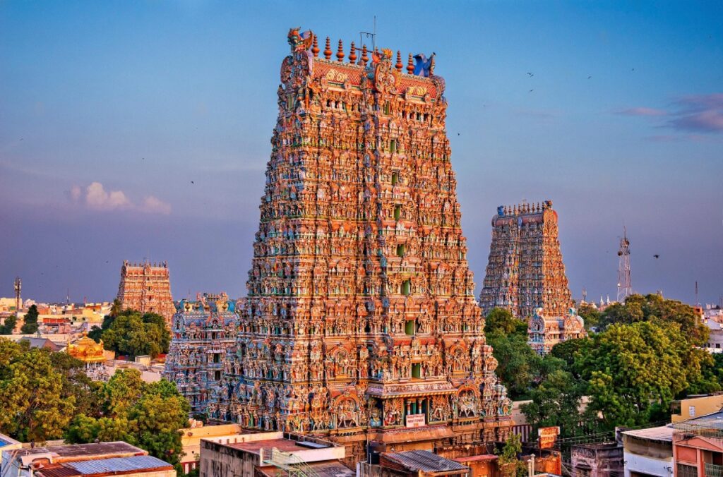 Hindu meenakshi amman temple