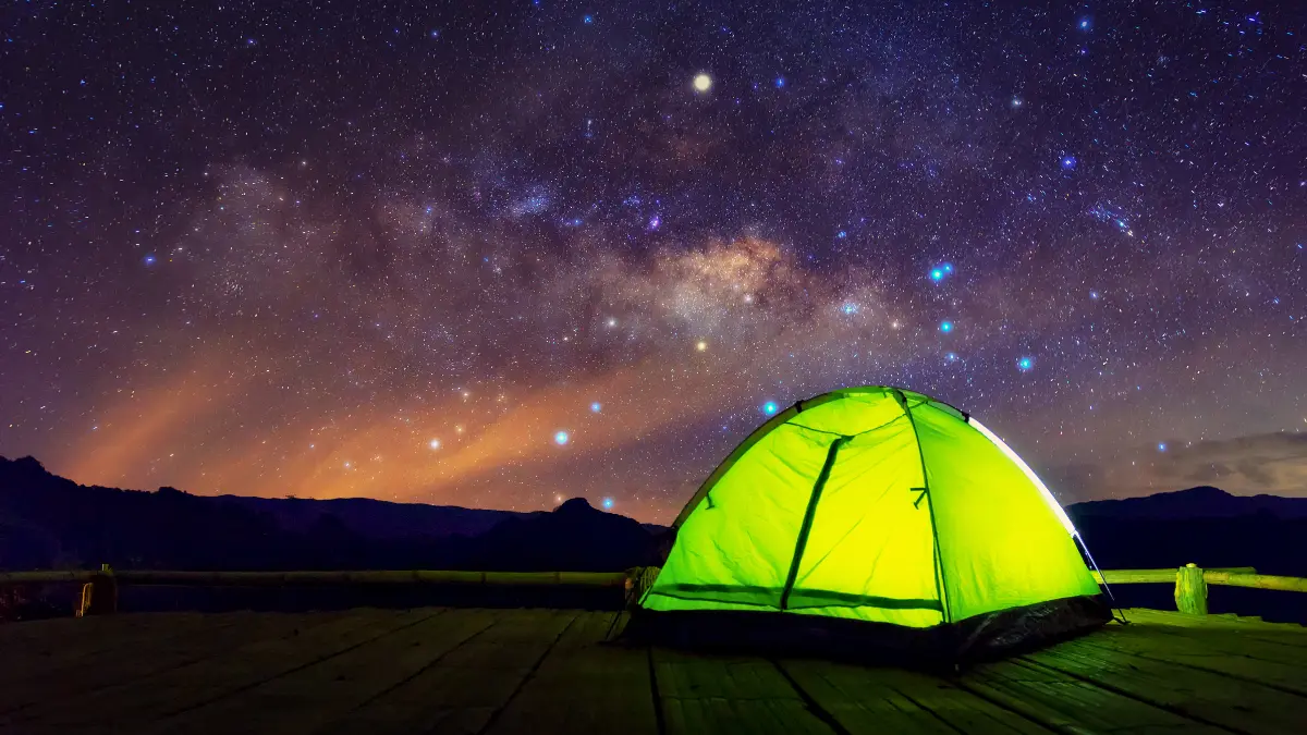 Twinkling Sky Night Camping at Kasol