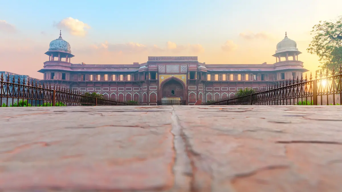 Jahangir Palace in Agra Fort