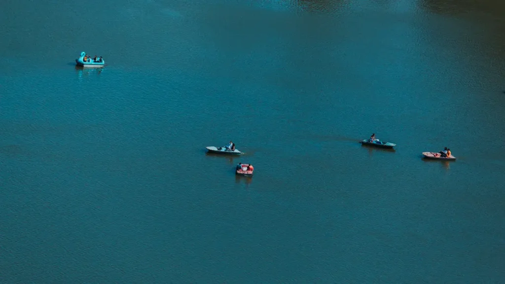 Boating at the Nakki Lake