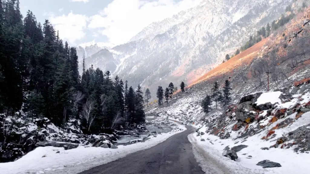 places to visit in sonamarg in winter