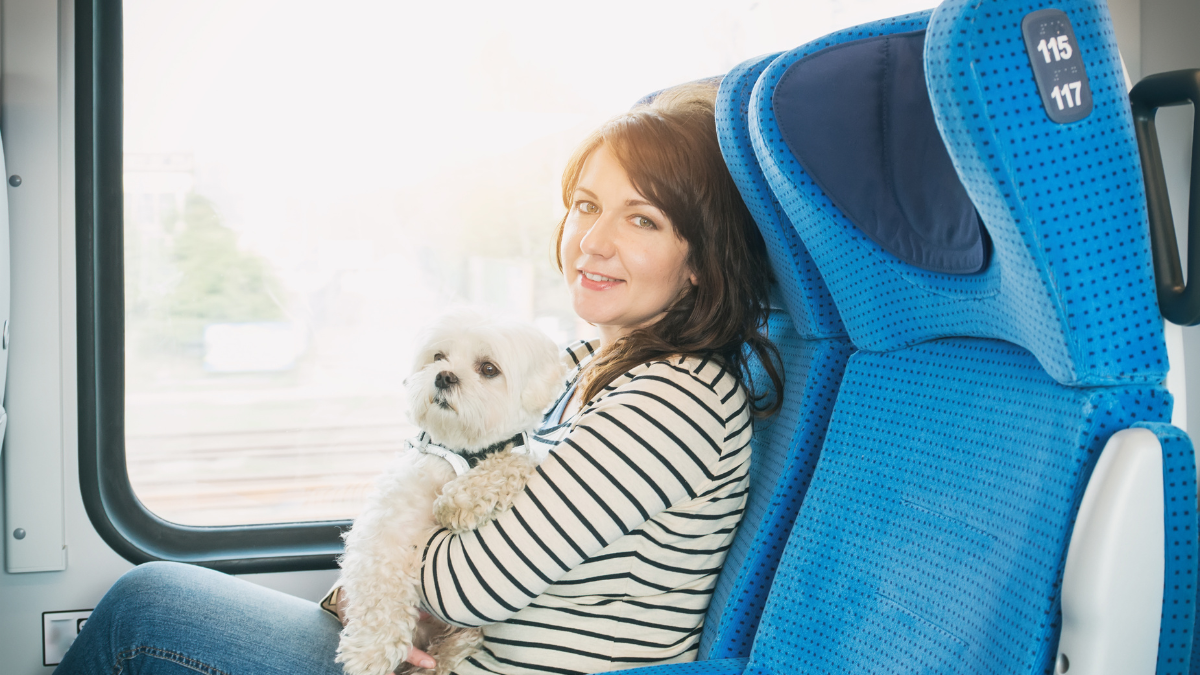 Travelling with Pets via Train