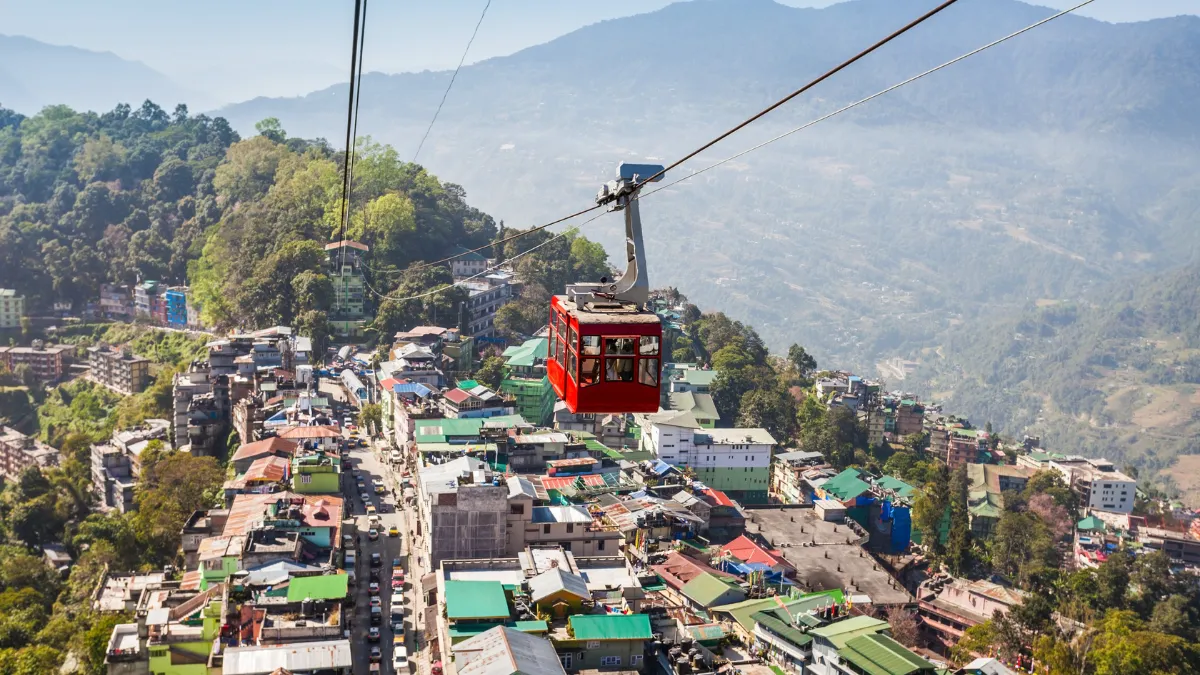 Cable Car ride in Sikkim