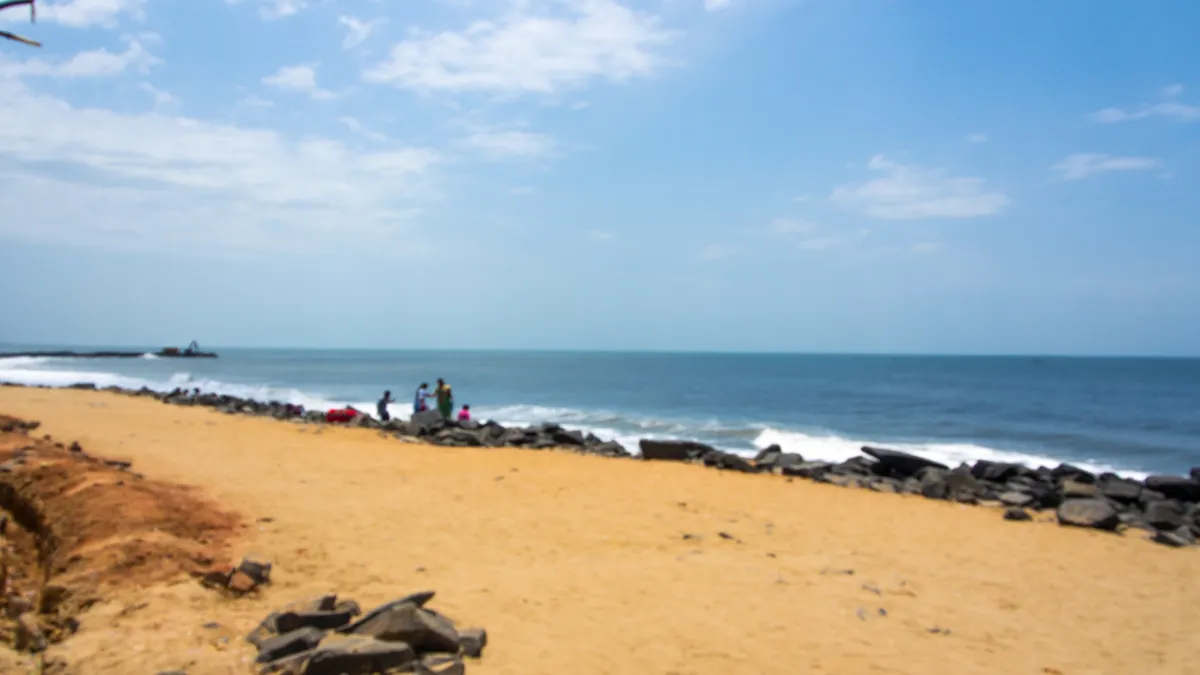 beachy things in Pondicherry